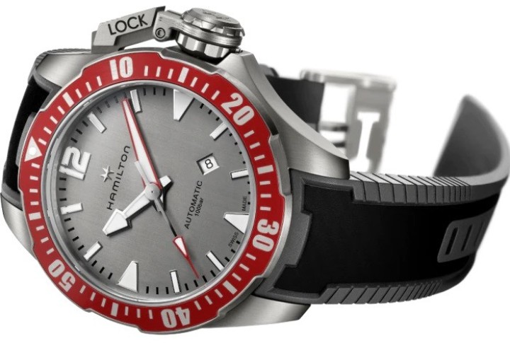 Bild von Hamilton Khaki Navy Frogman Titanium Auto