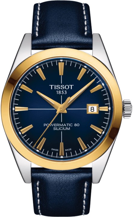 Bild von Tissot Gentleman Powermatic 80 Silicium 18k Gold Bezel