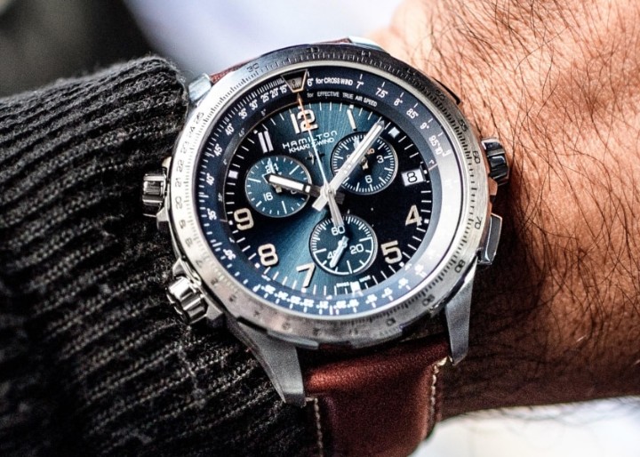 Bild von Hamilton Khaki Aviation X-Wind GMT Chrono Quartz