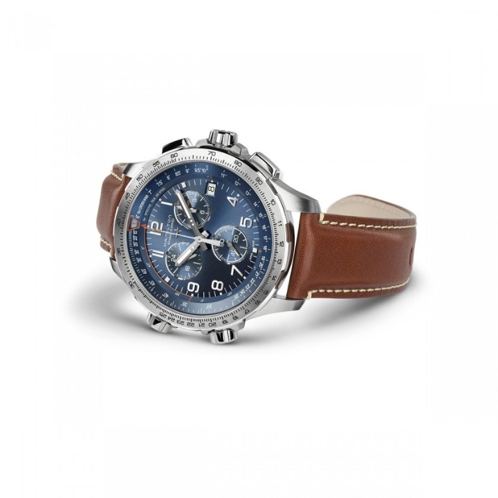 Bild von Hamilton Khaki Aviation X-Wind GMT Chrono Quartz
