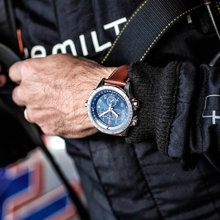 Bild von Hamilton Khaki Aviation X-Wind GMT Chrono Quartz