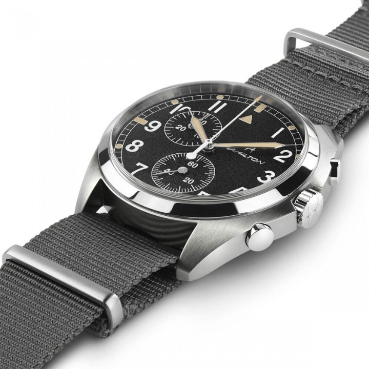 Bild von Hamilton Khaki Aviation Pilot Pioneer Chrono Quartz