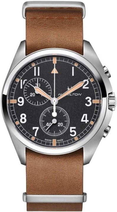 Bild von Hamilton Khaki Aviation Pilot Pioneer Chrono Quartz