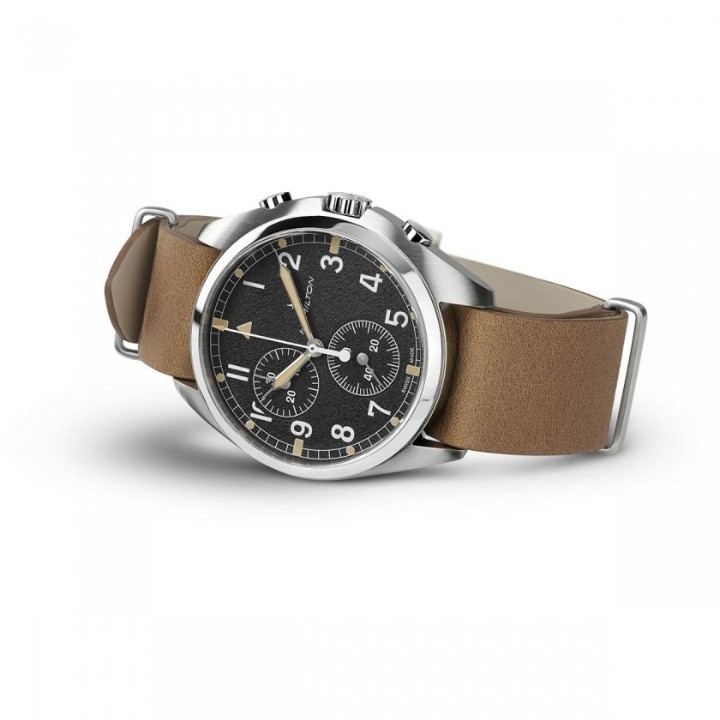 Bild von Hamilton Khaki Aviation Pilot Pioneer Chrono Quartz