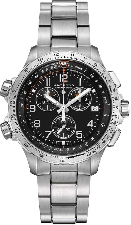 Bild von Hamilton Khaki Aviation X-Wind GMT Chrono Quartz