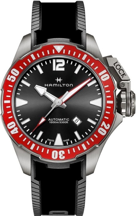 Bild von Hamilton Khaki Navy Frogman Titanium Auto