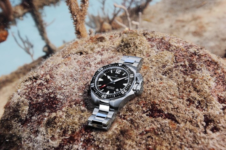 Bild von Hamilton Khaki Navy Frogman Auto