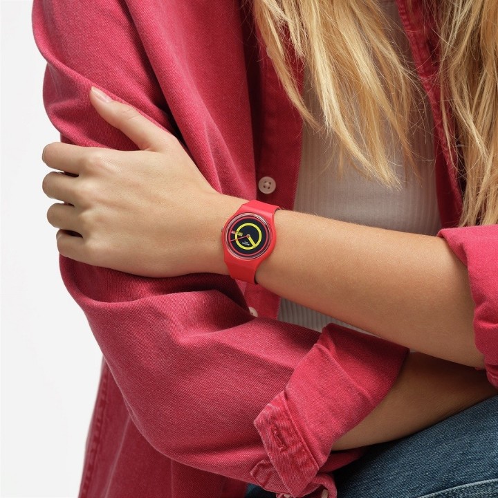 Bild von Swatch Concentric Red
