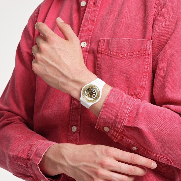 Bild von Swatch Golden Rings White