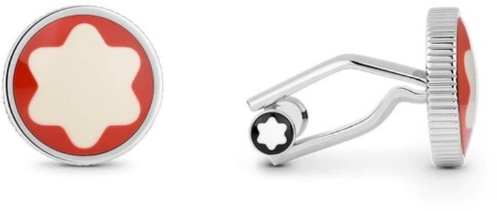 Bild von Manschettenknöpfe Montblanc Heritage Rouge et Noir