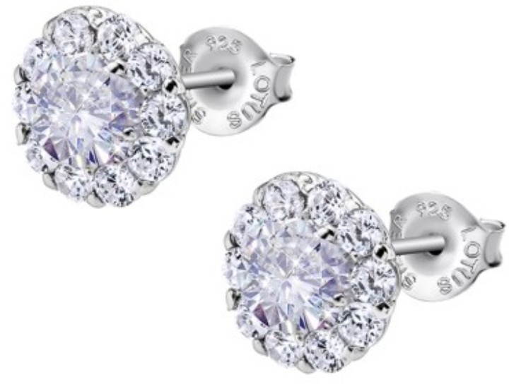 Bild von Ohrring Lotus Silver Pure Essential