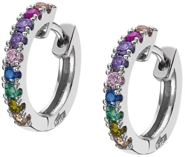 Bild von Ohrring Lotus Silver Pure Essential