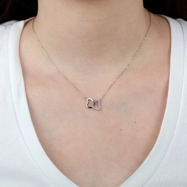 Bild von Damenhalskette Lotus Silver Trendy