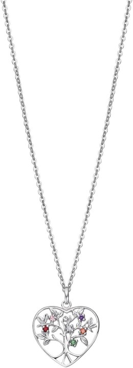 Bild von Damenhalskette Lotus Silver Tree of Life