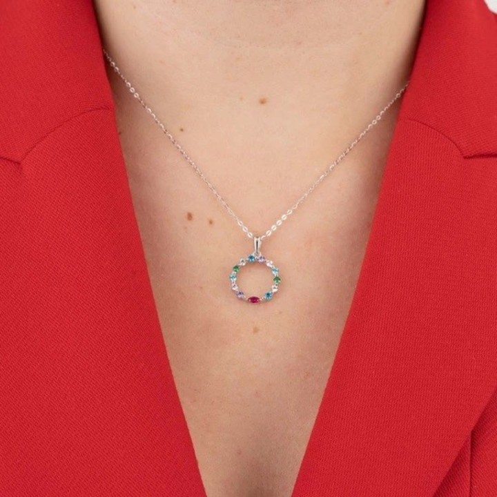 Bild von Damenhalskette Lotus Silver Pure Essential