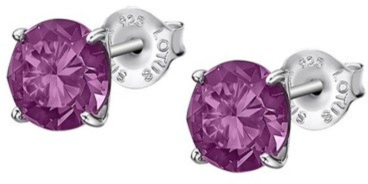 Bild von Ohrring Lotus Silver Swarovski