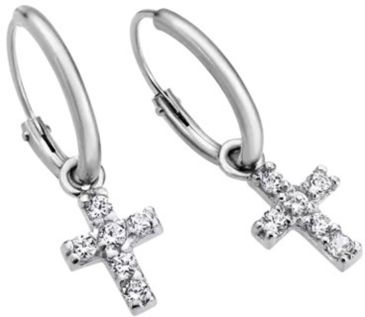 Bild von Ohrring Lotus Silver Trendy