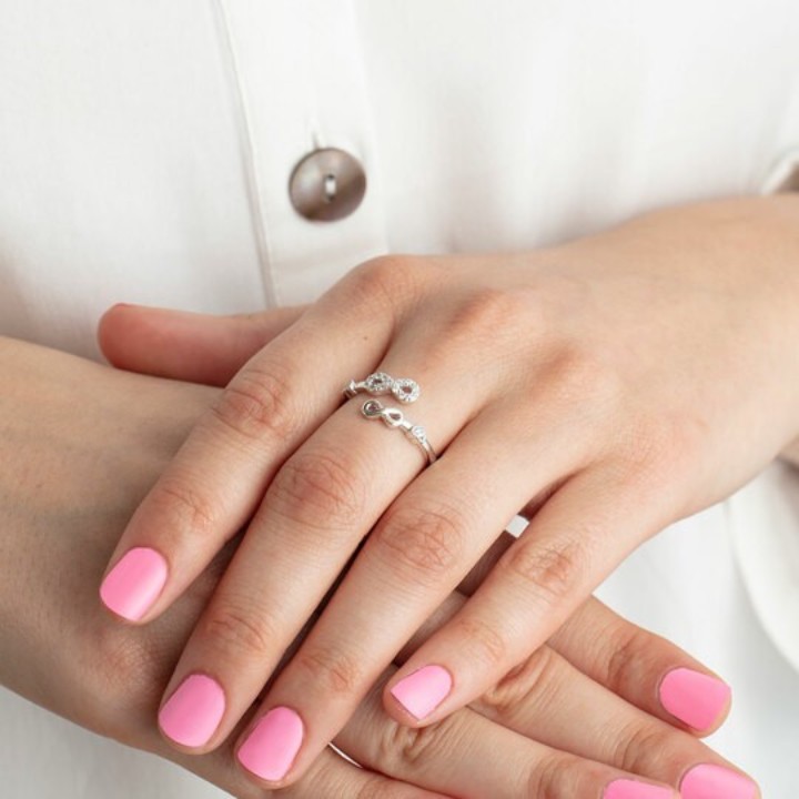 Bild von Damenring Lotus Silver Trendy