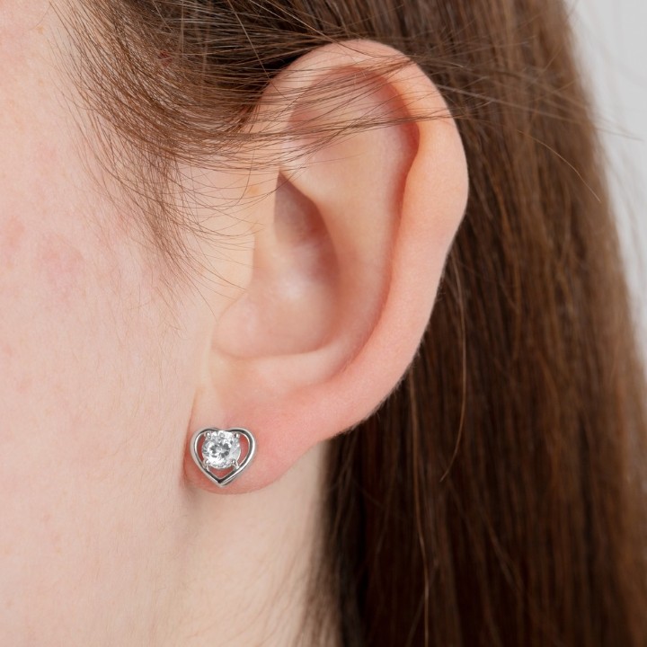 Bild von Ohrring Lotus Silver Pure Essential