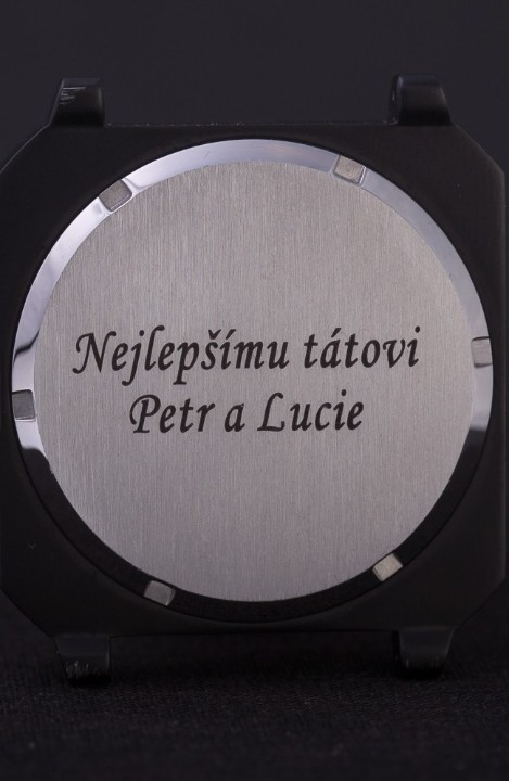 Bild von Gravur von Text