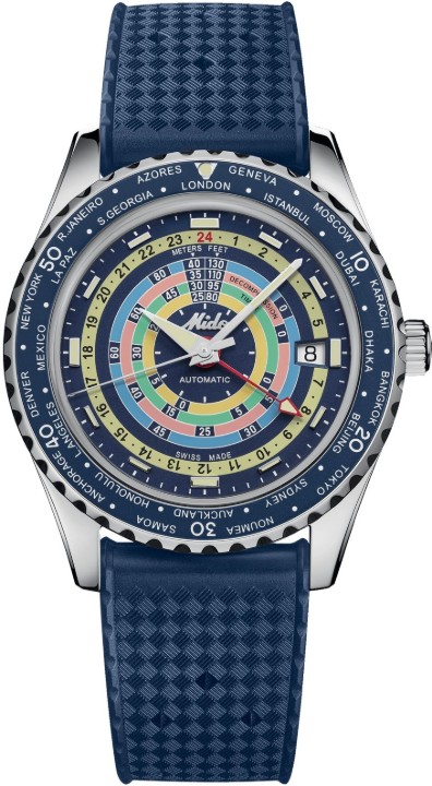 Bild von Mido Ocean Star Decompression Worldtimer Special Edition