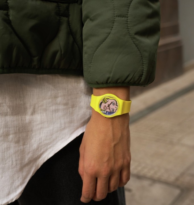 Bild von Swatch Reverie by Roy Lichtenstein, the Watch