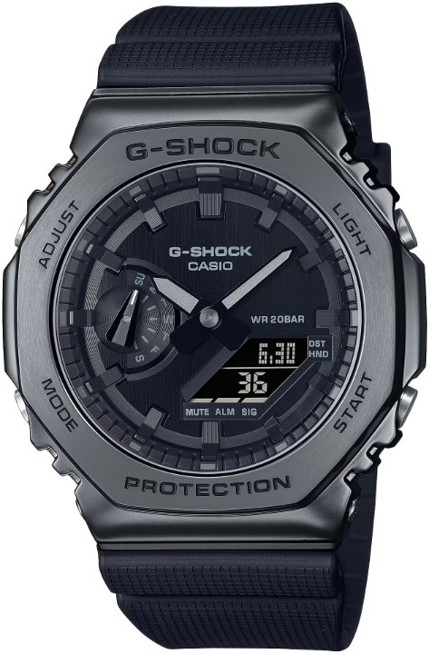 Bild von Casio G-Shock All Black Metal Cover Series
