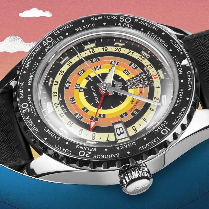Bild von Mido Ocean Star Decompression Worldtimer Special Edition