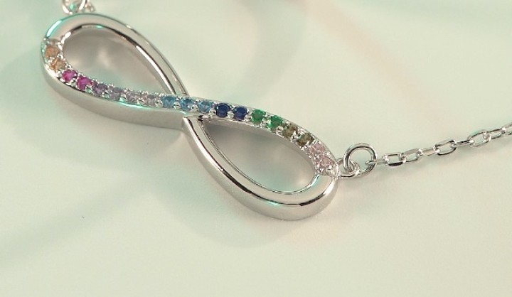 Bild von Damenhalskette Lotus Silver Trendy