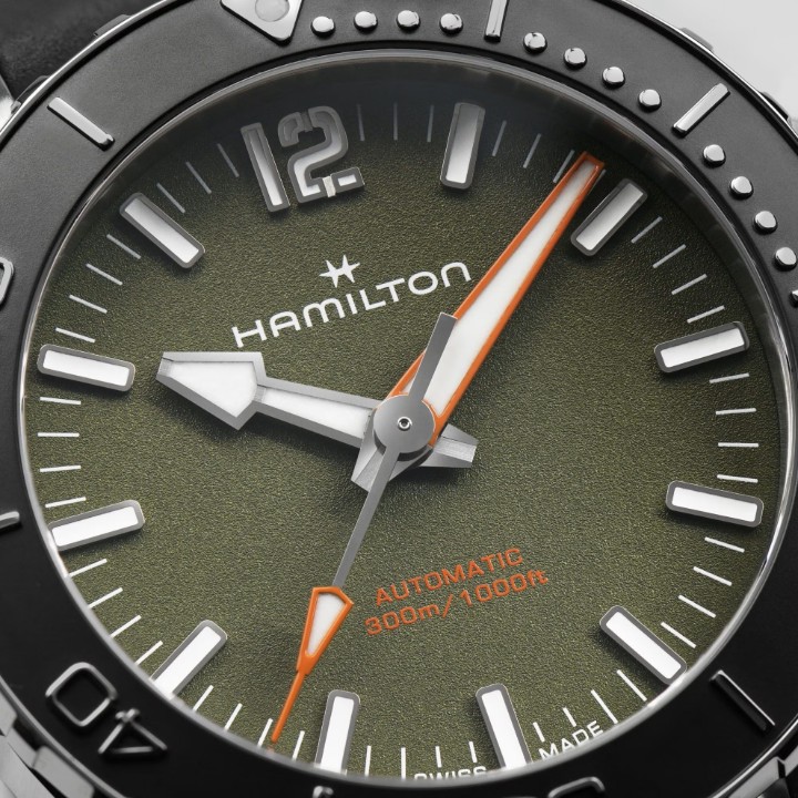 Bild von Hamilton Khaki Navy Frogman Auto