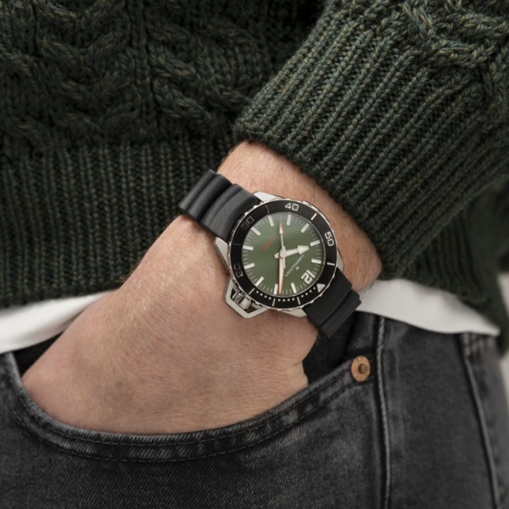 Bild von Hamilton Khaki Navy Frogman Auto