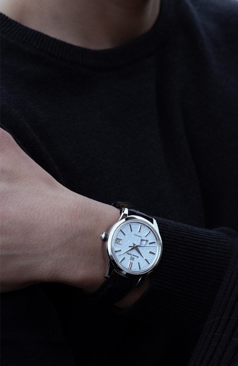 Bild von Grand Seiko Elegance Spring Drive Skyflake