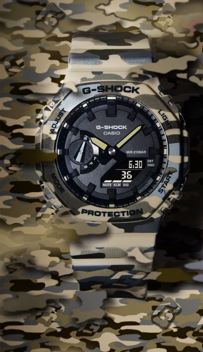 Bild von Casio G-Shock Carbon Core Guard Camouflage Series
