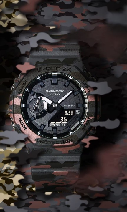 Bild von Casio G-Shock Carbon Core Guard Camouflage Series