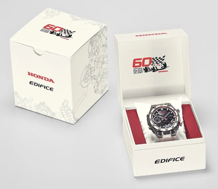 Bild von Casio Edifice Sospensione Honda Special Edition 60th Anniversary of the First Victory in F1