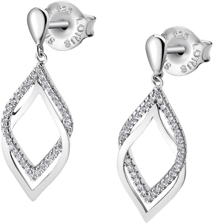 Bild von Ohrring Lotus Silver Pure Essential