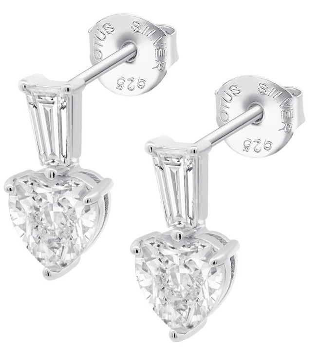 Bild von Ohrring Lotus Silver Colors