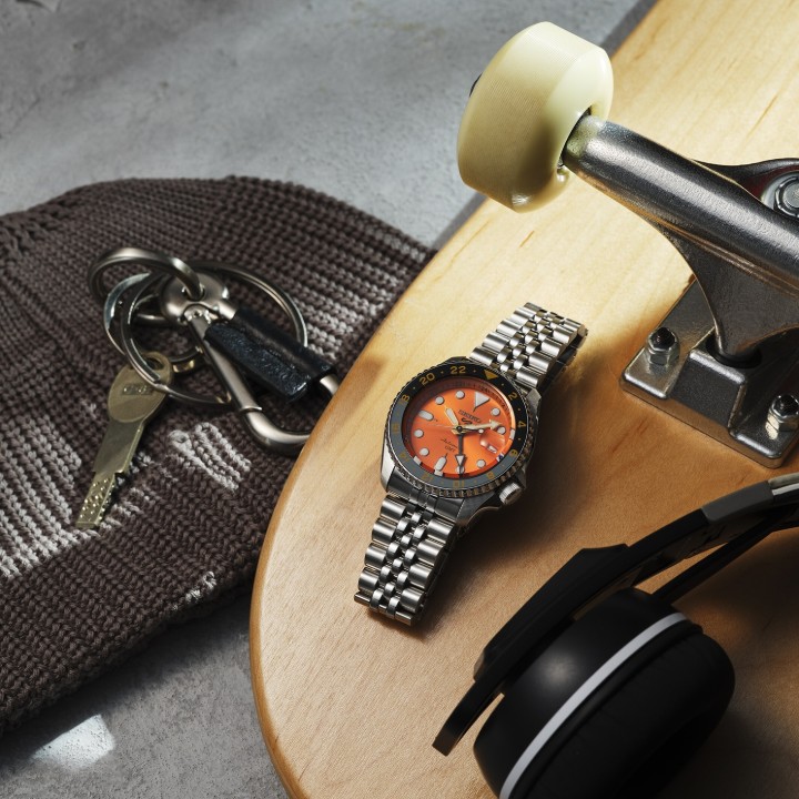 Bild von Seiko 5 Sports 'Mikan Orange' GMT