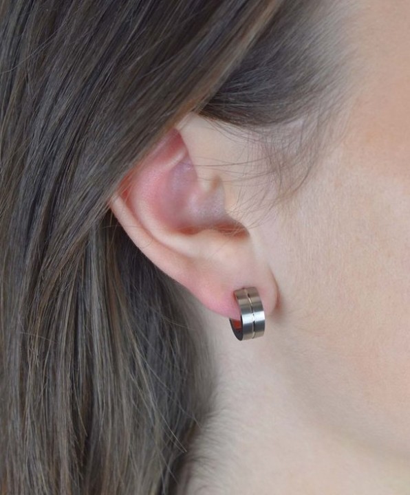 Bild von Boccia Titanium Ohrring