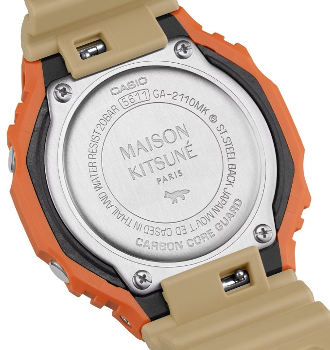 Bild von Casio G-Shock Carbon Core Guard x Maison Kitsuné Collaboration Model