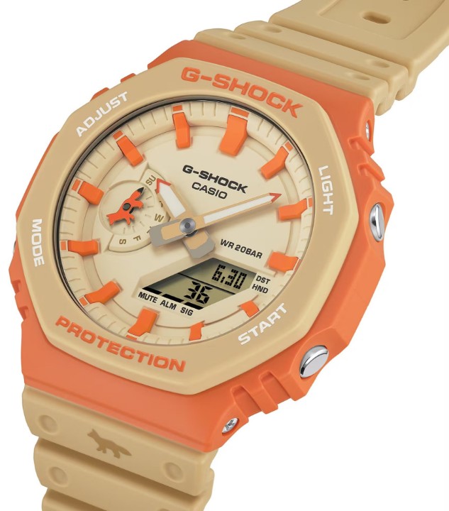 Bild von Casio G-Shock Carbon Core Guard x Maison Kitsuné Collaboration Model
