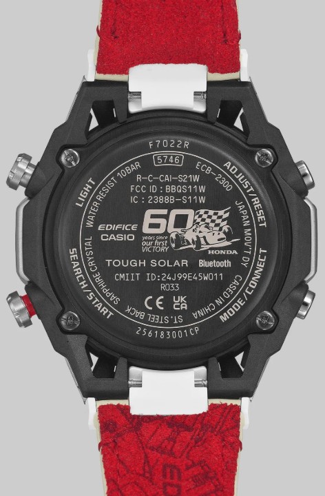 Bild von Casio Edifice Sospensione Honda Special Edition 60th Anniversary of the First Victory in F1