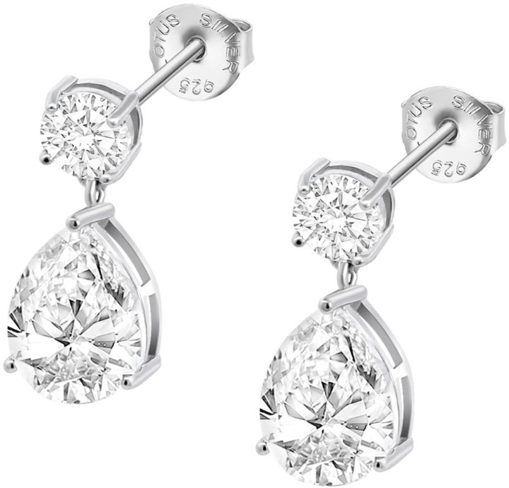 Bild von Ohrring Lotus Silver Fantasy