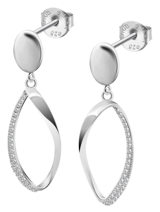 Bild von Ohrring Lotus Silver Pure Essential