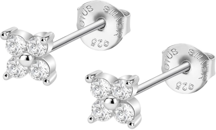 Bild von Ohrring Lotus Silver Fantasy