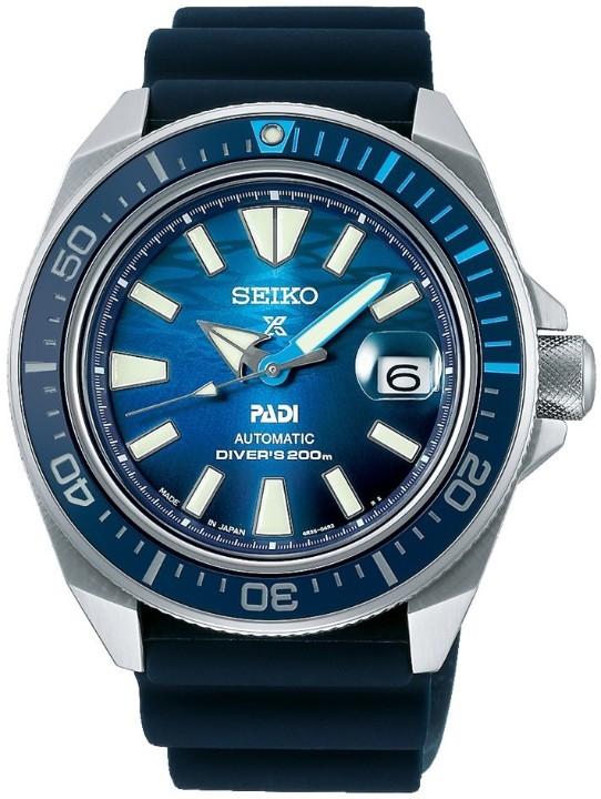 Bild von Seiko Prospex Sea ‚Great Blue‘ Samurai Scuba PADI Special Edition