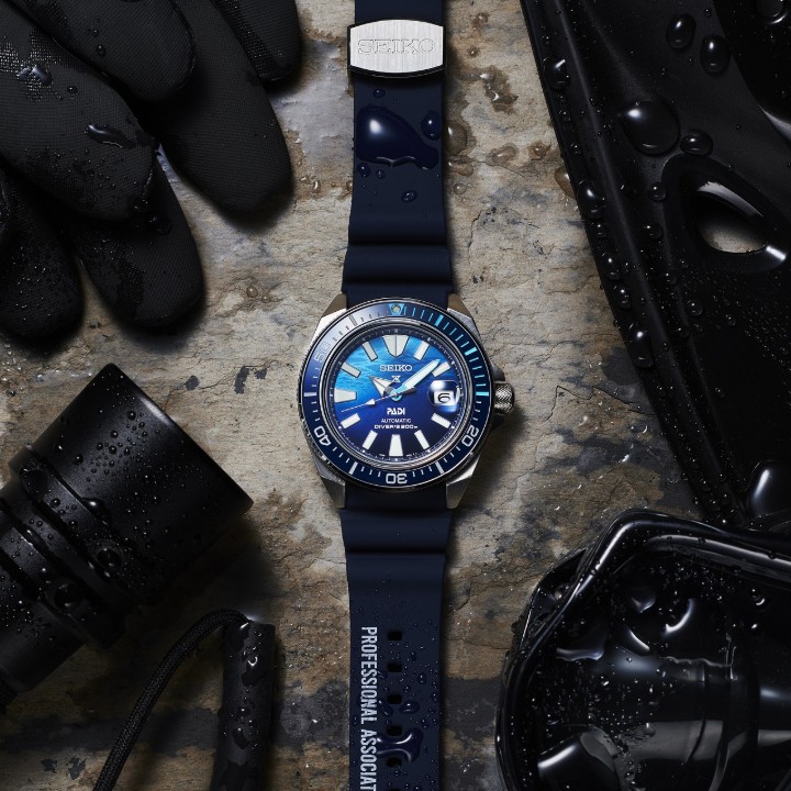 Bild von Seiko Prospex Sea ‚Great Blue‘ Samurai Scuba PADI Special Edition