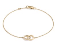Bild von Armband LOEE Pure ze žlutého zlata s diamanty