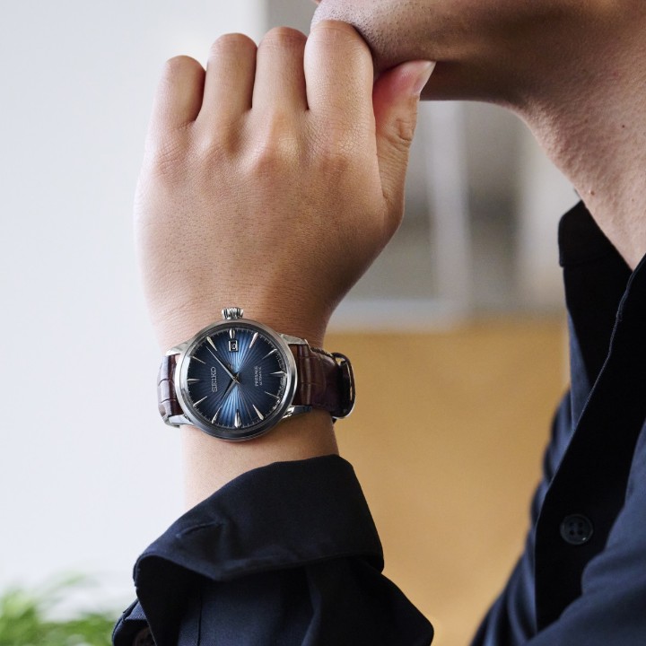 Bild von Seiko Presage Cocktail Time Midnight Blue Moon