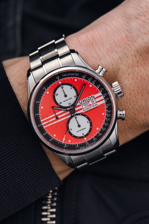 Bild von Union Glashütte Viro Chronograph Limited Edition Silvretta Classic 2023